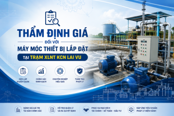 Thư mời quan tâm thẩm định giá đối với máy móc, thiết bị